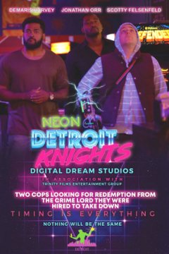Постер: Неоновые рыцари Детройта